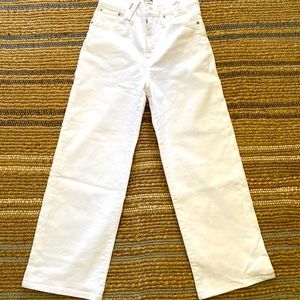 J. CREW High Rise Wide Leg Jeans (NWT)